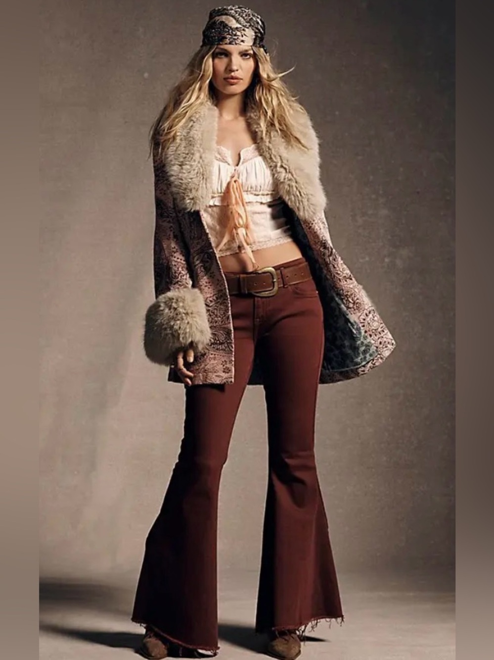NWT Free People Emre Low Rise Flare Jeans